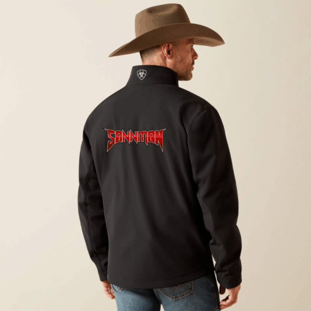 Custom Embroidered ARIAT Mens Soft Shell Jacket
